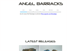 Tablet Screenshot of angelbarracks.co.uk